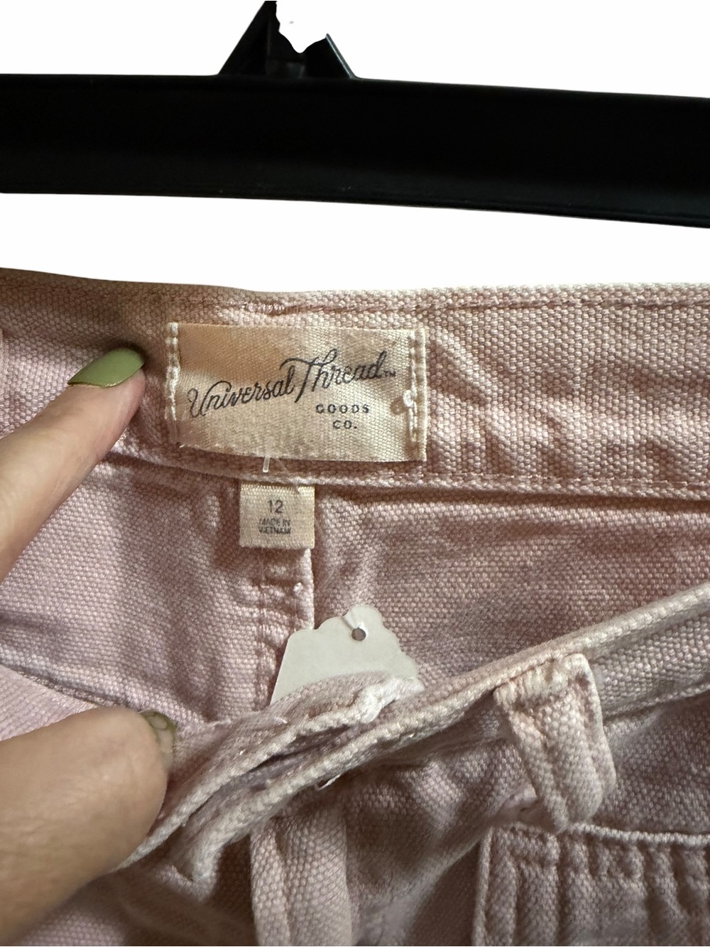 Universal Thread pink barrel jeans size 12 EUC - Picture 4 of 6